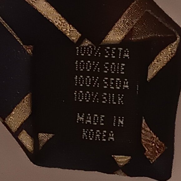 Bergamo New York Men's Silk Handmade Ties - Set of 3 - Picture 12 of 14